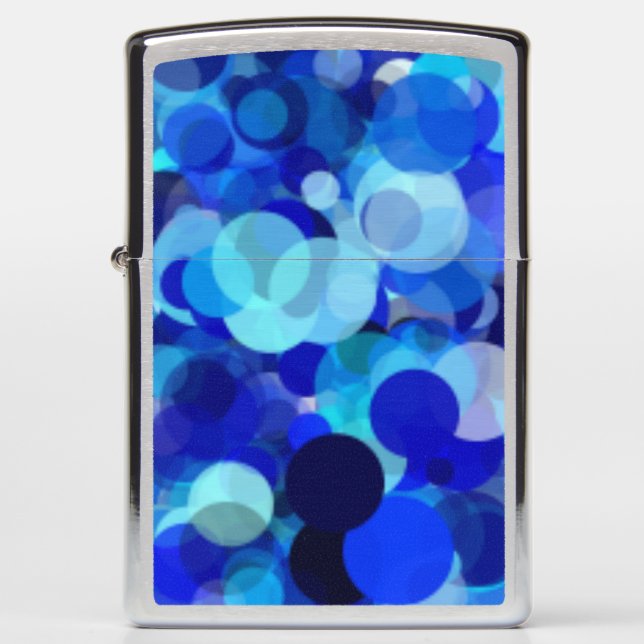Blue Dot Zippo Lighter (Front)