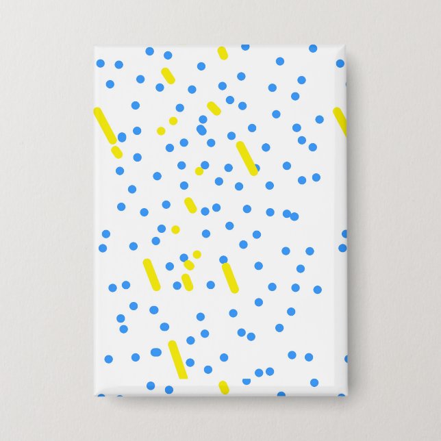 Blue Dots Button (Front)