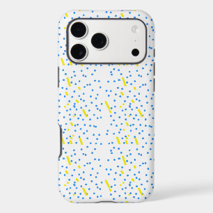 Blue Dots Meteor Shower iPhone 17 Pro Max Case