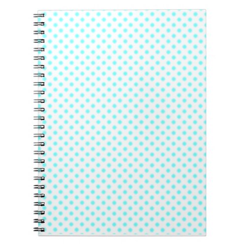 Blue dots notebook