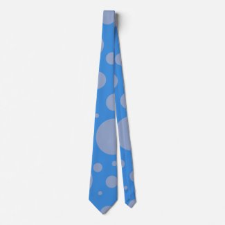 Blue Dots Tie