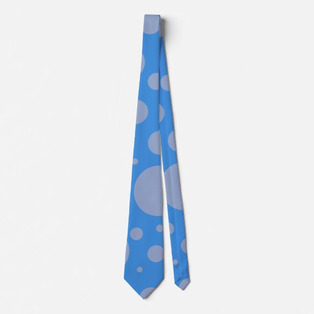 Blue Dots Tie (Front)