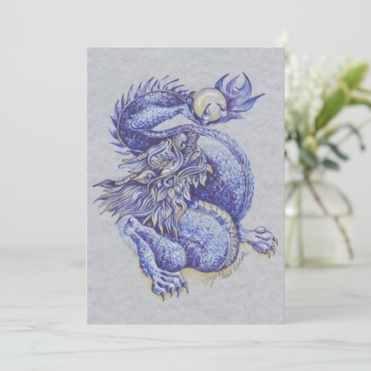 Blue Dragon (Standing Front)