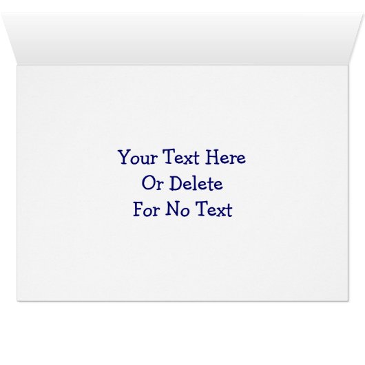 Blue Dragon And Balloons Card (Inside Horizontal (Bottom))