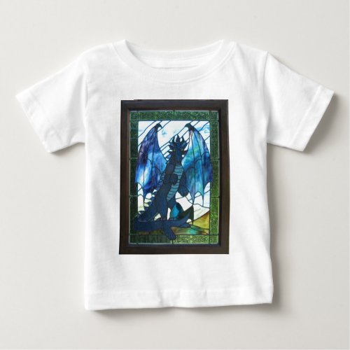 Blue Dragon Baby T_Shirt