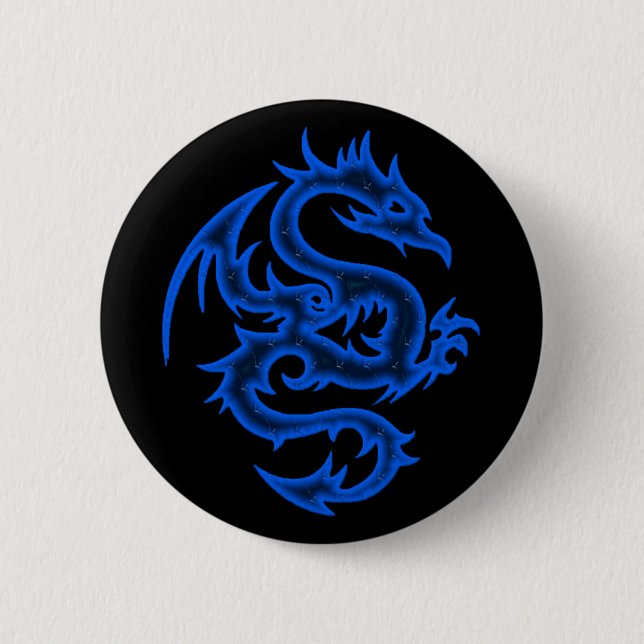 BLUE DRAGON BUTTON (Front)