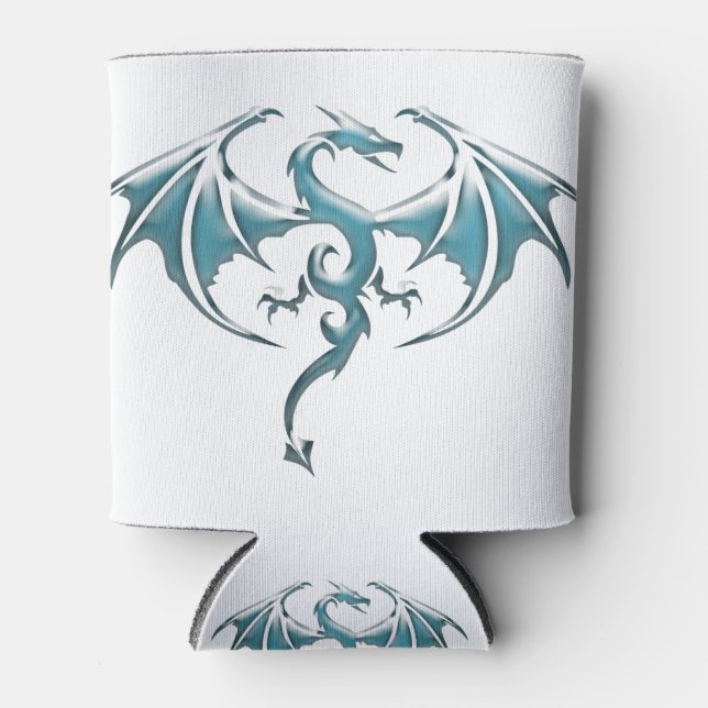 Blue Dragon Can Cooler (Front)