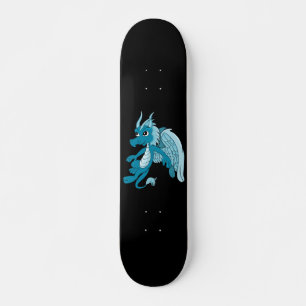 Blue Dragon Cartoon Skateboard