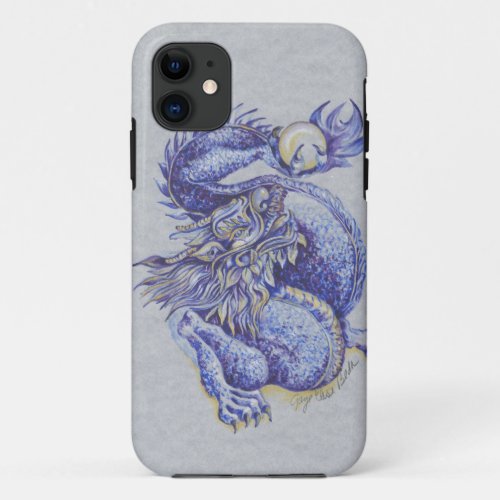Blue Dragon iPhone 11 Case