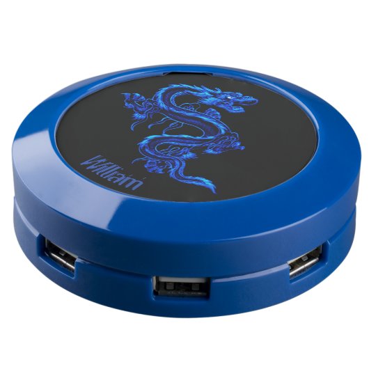 Blue Dragon Charging Station (Angled)