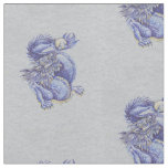 Blue Dragon Fabric