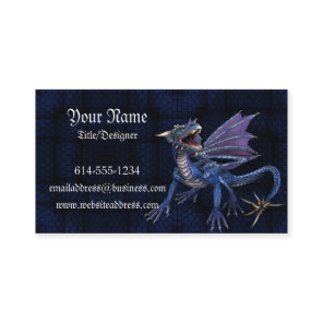 Blue Dragon Fantasy Business Card