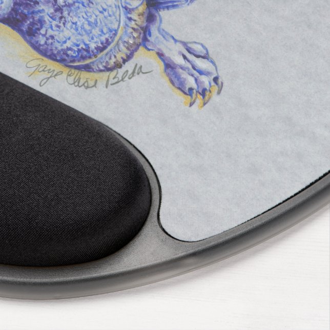 Blue Dragon Gel Mouse Pad (Right Side)