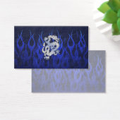 Blue Dragon in Chrome Carbon Fiber Styles (Desk)