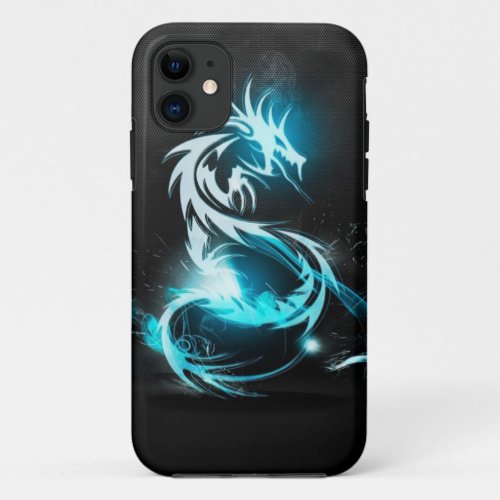 Blue Dragon iPhone Case