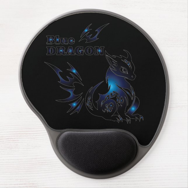 Blue Dragon Mouse Pad (Front)