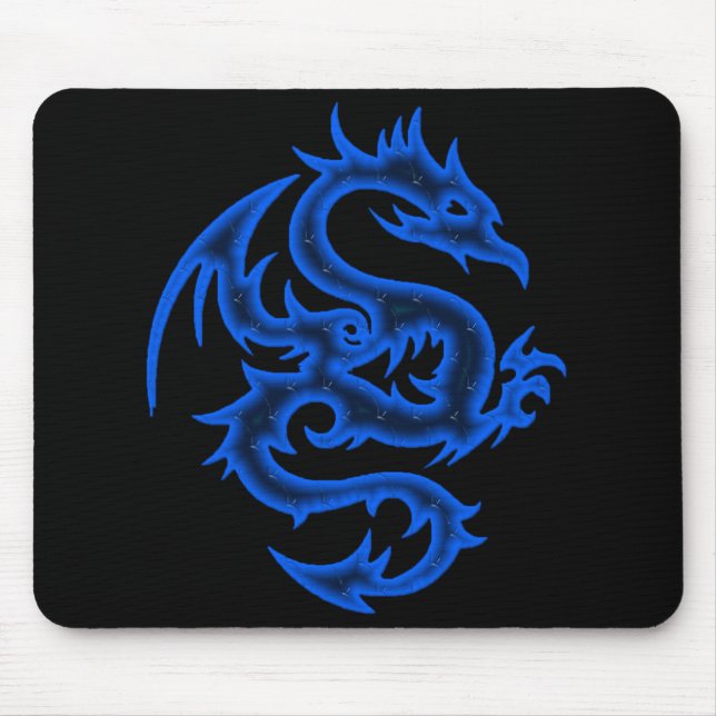 BLUE DRAGON MOUSE PAD (Front)