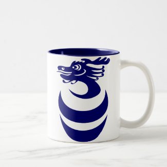 Blue Dragon Mug