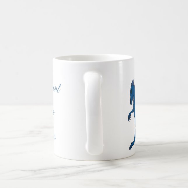 Blue Dragon Mug by  Incandescnet Dragon Creations (Handle)