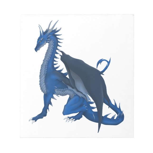 Blue Dragon Notepad (Front)