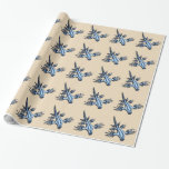 Blue Dragon Nudibranch Wrapping Paper