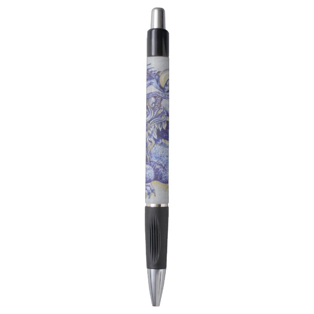 Blue Dragon Pen (Front Vertical)