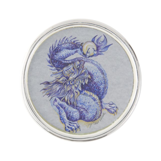 Blue Dragon Pin (Front)