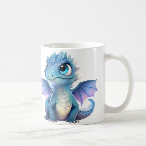 Blue Dragon Purple Dragon Coffee Mug