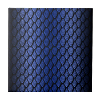 Blue Dragon Scales Tile