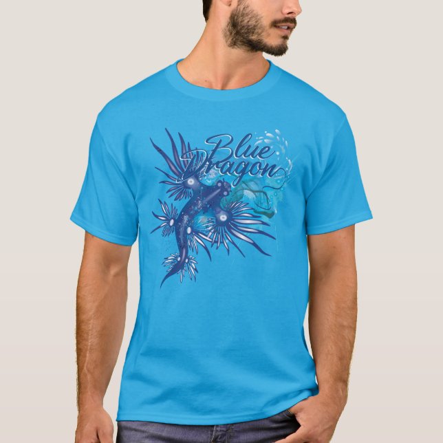 Blue Dragon Sea Slug T-Shirt (Front)