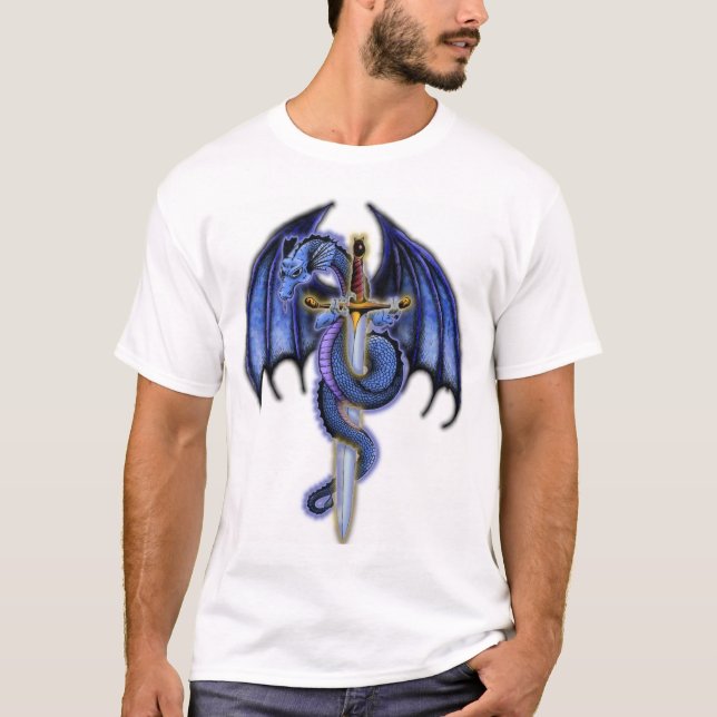 Blue dragon shirt (Front)