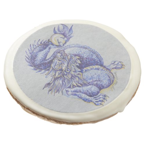 Blue Dragon Sugar Cookie