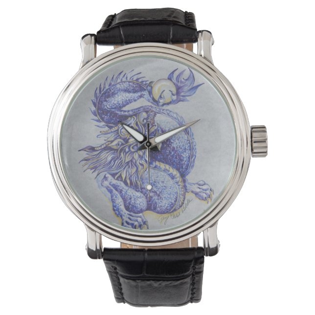 Blue dragon watch (Front)