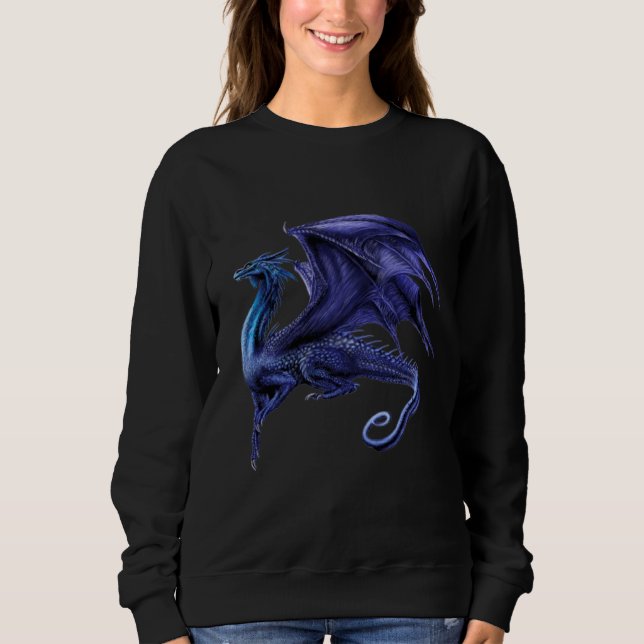BLUE DRAGON Women's Basic Sweatshirt (Front)