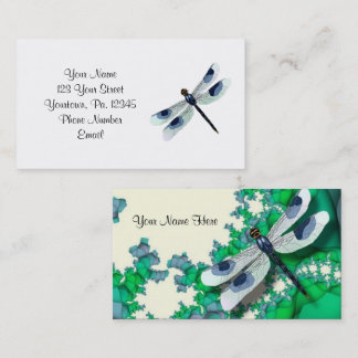 Blue Dragonfly Business Card