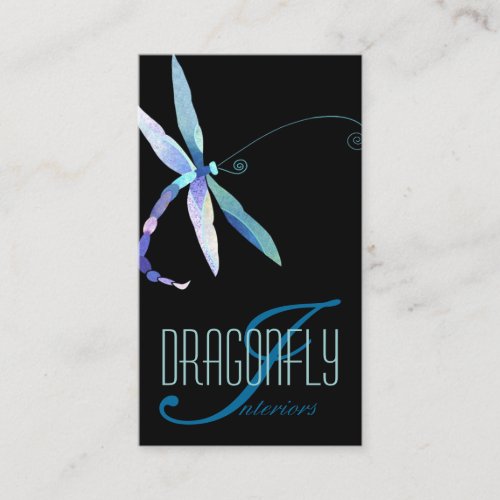 Blue Dragonfly Creative Designer Business Cards