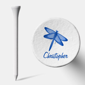 Blue Dragonfly Design Golf Tees
