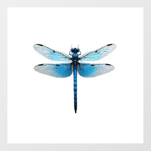 Blue Dragonfly - Insect Wildlife Animal Lover Ento Floor Decals