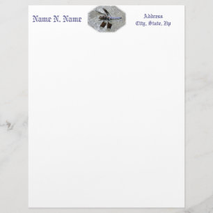 Blue Dragonfly Letterhead