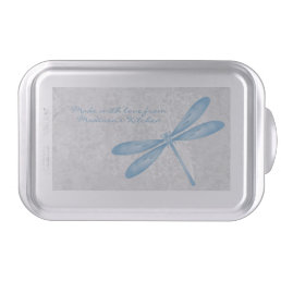 Blue Dragonfly Personalized Cake Pan