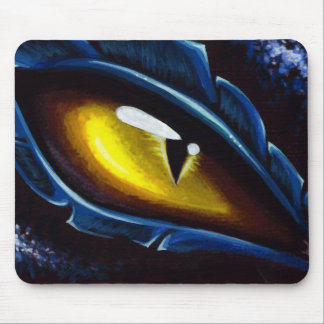 Blue Dragon's Eye Mouse Pad