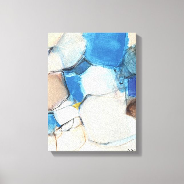 Blue Dream 1976 0011 by Jose T Joya Canvas Print (Front)