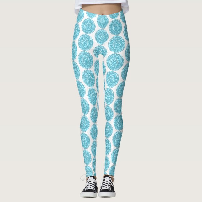 Blue Dream Custom Leggings (Front)