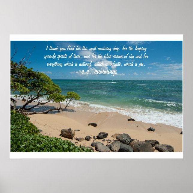 Blue Dream of Sky Poster (Front)