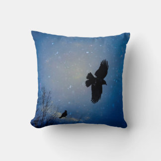 Blue Dream Throw Pillow