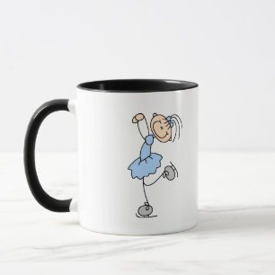 Blue Dress Figure Skater t-shirts and Gifts Mug