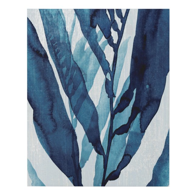 Blue Drift I Faux Canvas Print (Front)