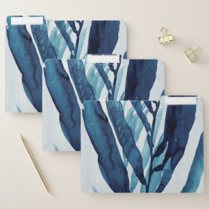 Blue Drift I File Folder