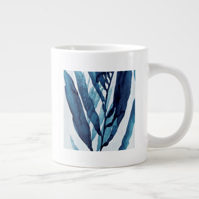 Blue Drift I Giant Coffee Mug (Right)