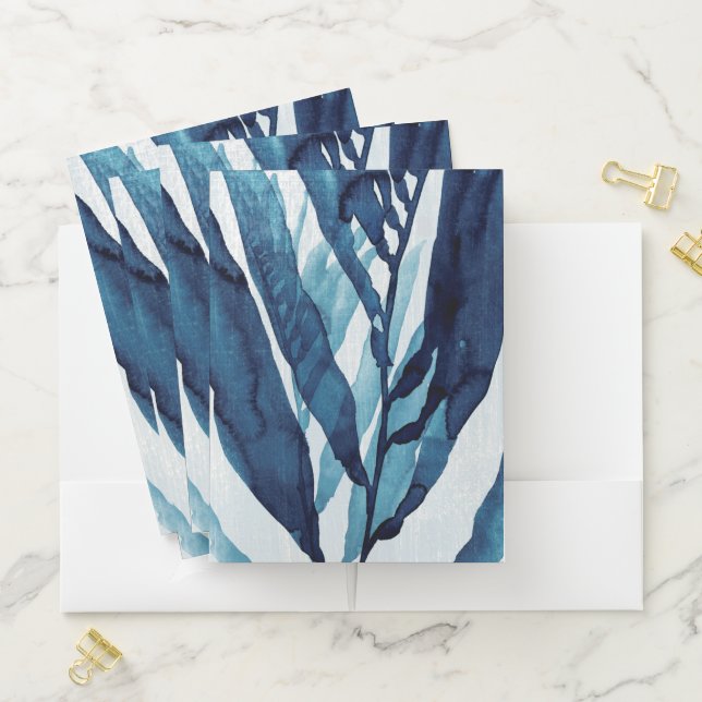 Blue Drift I Pocket Folder (In Situ)
